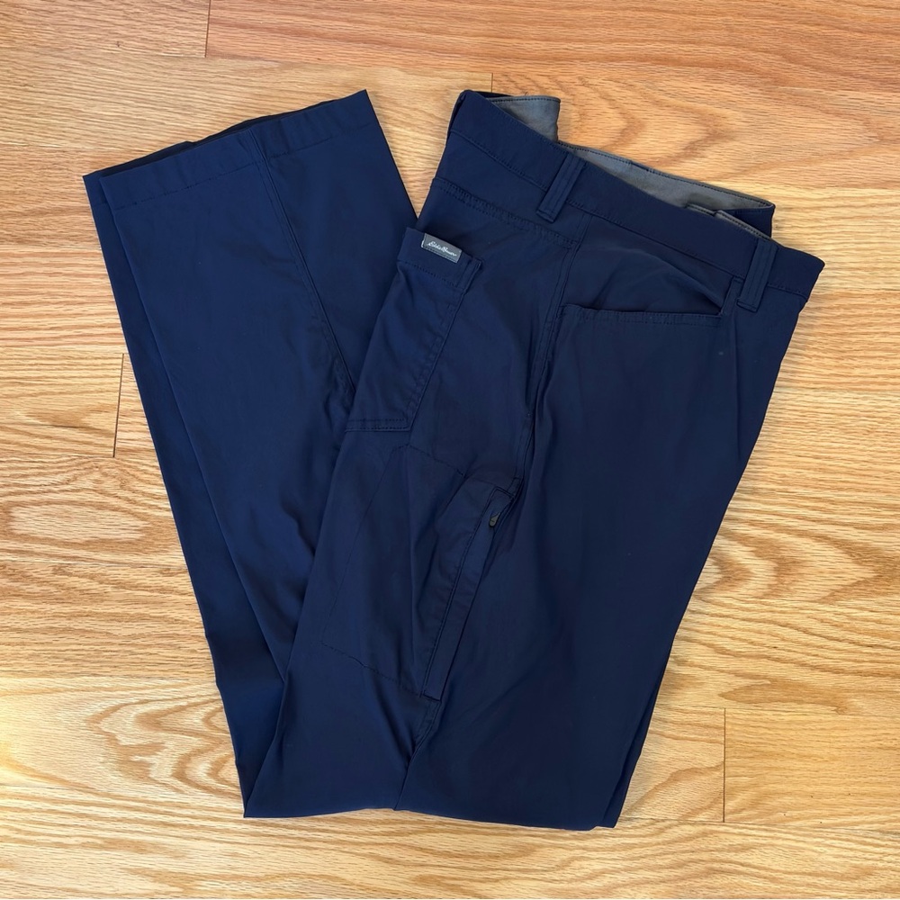 EUC Eddie Bauer Dark Blue Cargo Pants